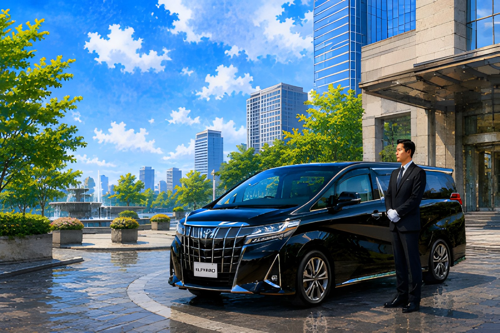 Toyota Alphard executive car